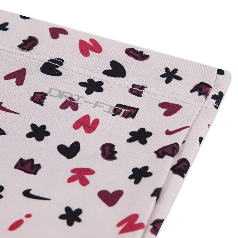 Nike Girls' (4-6x) Dri-FIT Essentials Crewneck and Flared Leggings 2-Piece Set