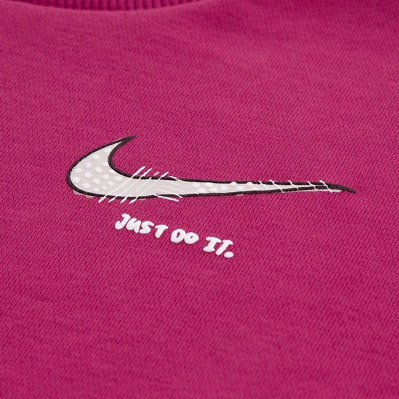 Nike Girls' (4-6x) Dri-FIT Essentials Crewneck and Flared Leggings 2-Piece Set