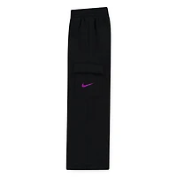 Nike Girls' 4-6x Essentials Crewneck and Wide Cargo Pants 2-Piece Set