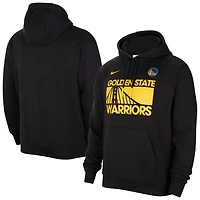 Nike Golden State Warriors Courtside Club Pullover Hoodie