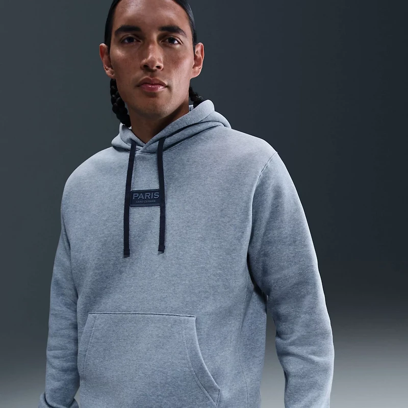Nike Heather Paris Saint-Germain Club Pullover Hoodie