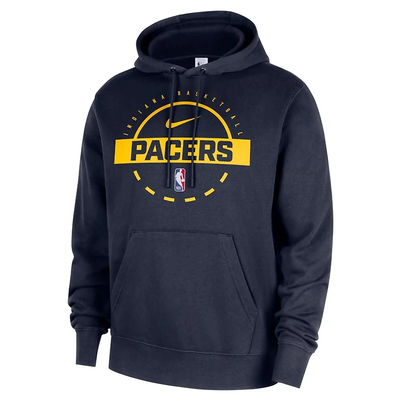 Nike Indiana Pacers 2025 26 Authentic Practice Club Pullover Hoodie