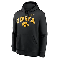 Nike Iowa Hawkeyes Club Fleece Arch Pullover Hoodie