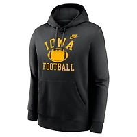 Nike Iowa Hawkeyes Legacy Football Icon Club Fleece Pullover Hoodie