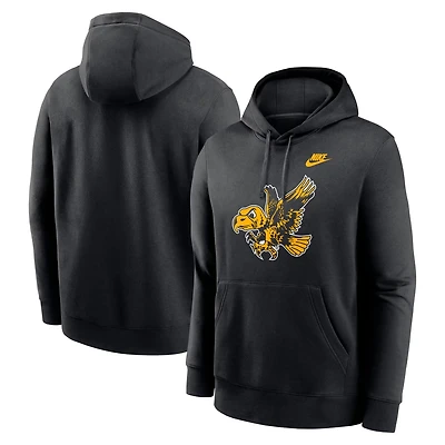 Nike Iowa Hawkeyes Legacy Logo Club Fleece Pullover Hoodie