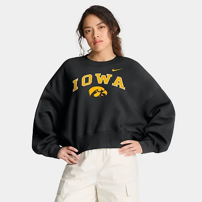 Nike Iowa Hawkeyes Oversized Phoenix Arch Pullover Sweatshirt