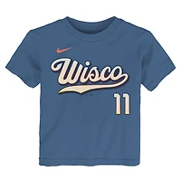 Nike Jackson Chourio Powder Milwaukee Brewers 2026 City Connect Name  Number T-Shirt