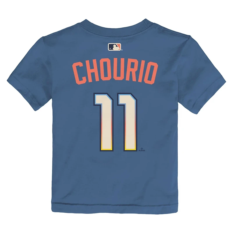 Nike Jackson Chourio Powder Milwaukee Brewers 2026 City Connect Name  Number T-Shirt