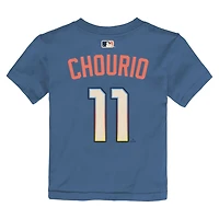 Nike Jackson Chourio Powder Milwaukee Brewers 2026 City Connect Name  Number T-Shirt