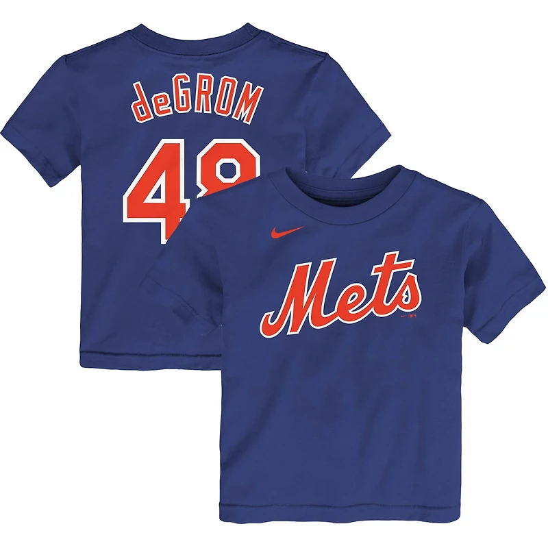 Nike Jacob deGrom New York Mets Player Name Number T-Shirt