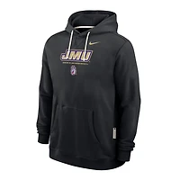 Nike James Madison Dukes 2025 Sideline Standard Issue Dri-FIT Hoodie