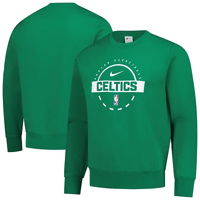 Nike Kelly Boston Celtics 2025 26 Authentic Practice Club Sweatshirt