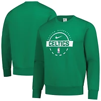 Nike Kelly Boston Celtics 2025 26 Authentic Practice Club Sweatshirt