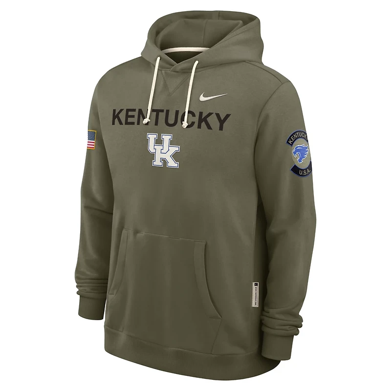 Nike Kentucky Wildcats 2025 Military Appreciation Dri-FIT Hoodie