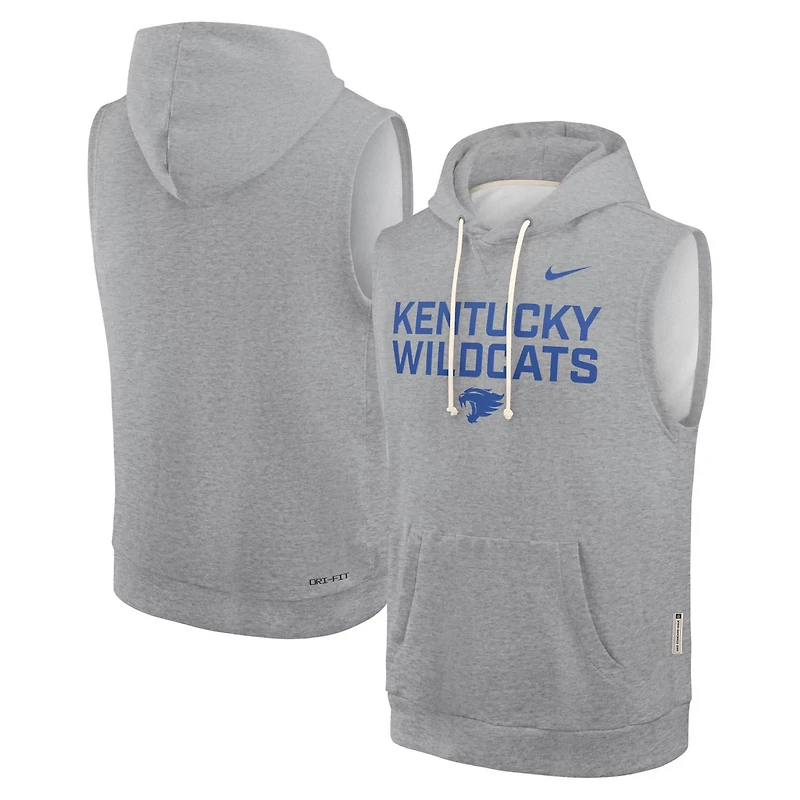 Nike Kentucky Wildcats 2025 Sideline Performance Sleeveless Pullover Hoodie