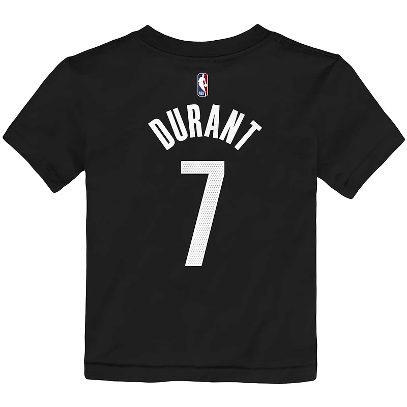 Nike Kevin Durant Brooklyn Nets Logo Name  Number T-Shirt