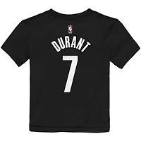 Nike Kevin Durant Brooklyn Nets Logo Name  Number T-Shirt