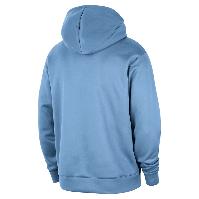 Nike Light Memphis Grizzlies 2024 25 Spotlight On-Court Practice Performance Pullover Hoodie