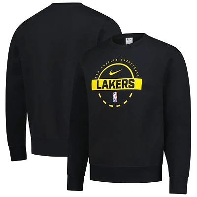 Nike Los Angeles Lakers 2025 26 Authentic Practice Club Sweatshirt