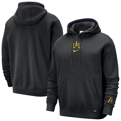 Nike Los Angeles Lakers 2025 26 City Edition Courtside Remix Premium Hoodie