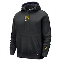 Nike Los Angeles Lakers 2025 26 City Edition Courtside Remix Premium Hoodie