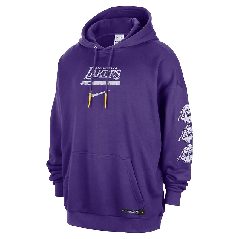 Nike Los Angeles Lakers Courtside Club Premium Hoodie