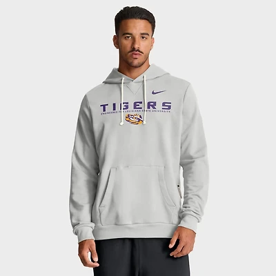 Nike LSU Tigers 2025 Sideline Performance Pullover Hoodie