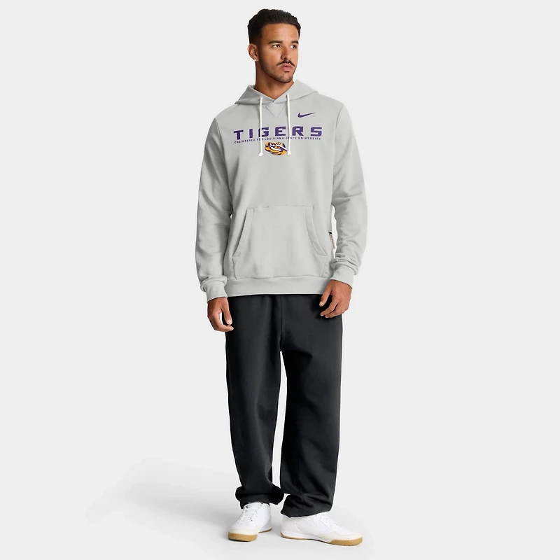 Nike LSU Tigers 2025 Sideline Performance Pullover Hoodie