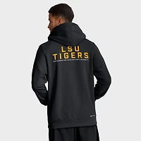 Nike LSU Tigers 2025 Sideline Standard Issue Dri-FIT Full-Zip Hoodie