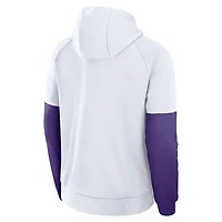 Nike LSU Tigers Fitness Raglan Performance Pullover Hoodie