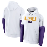 Nike LSU Tigers Fitness Raglan Performance Pullover Hoodie