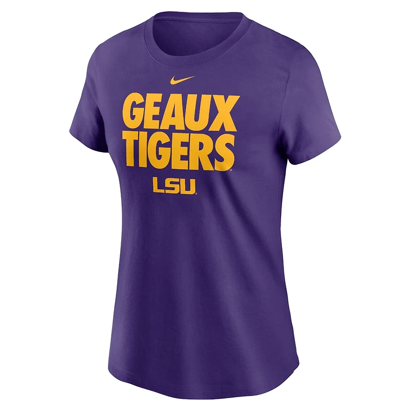 Nike LSU Tigers Local Ultimate Chant T-Shirt