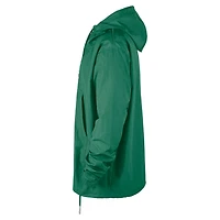 Nike Men's Boston Celtics Courtside Premium Club Anorak 1/4 Zip Pullover Hoodie