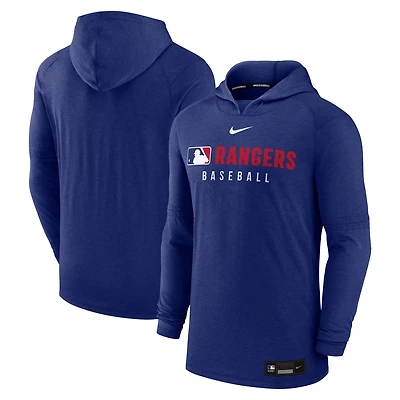 Nike Men's Texas Rangers Authentic Collection Long Sleeve Hoodie