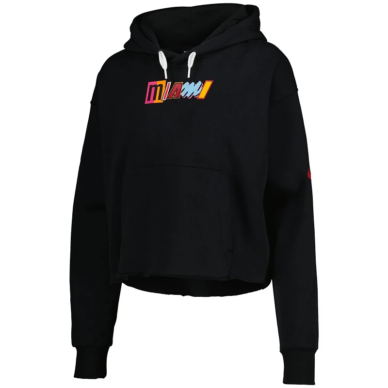 Nike Miami Heat 2022 23 City Edition Courtside Pullover Hoodie