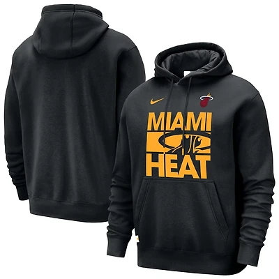 Nike Miami Heat Courtside Club Pullover Hoodie
