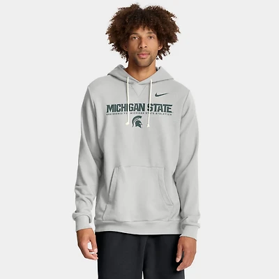 Nike Michigan State Spartans 2025 Sideline Standard Issue Dri-FIT Hoodie