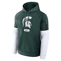 Nike Michigan State Spartans Fitness Performance Pullover Hoodie