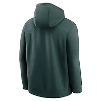 Nike Michigan State Spartans Legacy Logo Club Fleece Pullover Hoodie