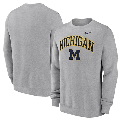 Nike Michigan Wolverines Arch Pullover Sweatshirt