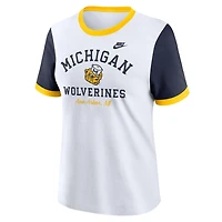 Nike Michigan Wolverines Legacy Fundamental Expression Tri-Blend T-Shirt