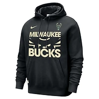 Nike Milwaukee Bucks Courtside Club Pullover Hoodie