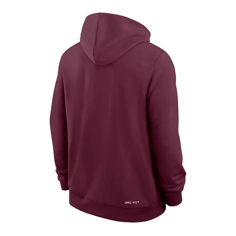 Nike Minnesota Golden Gophers 2025 Sideline Standard Issue Dri-FIT Hoodie