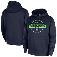 Nike Minnesota Timberwolves 2025 26 Authentic Practice Club Pullover Hoodie