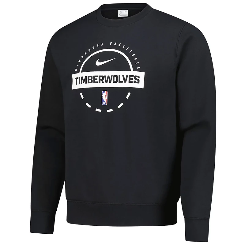 Nike Minnesota Timberwolves 2025 26 Authentic Practice Club Sweatshirt
