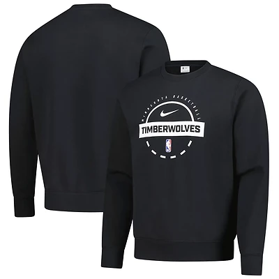 Nike Minnesota Timberwolves 2025 26 Authentic Practice Club Sweatshirt