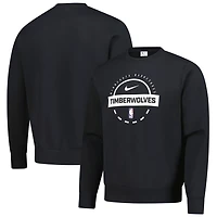 Nike Minnesota Timberwolves 2025 26 Authentic Practice Club Sweatshirt