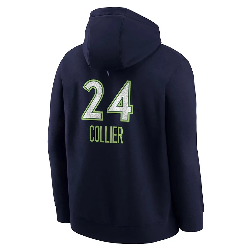 Nike Napheesa Collier Minnesota Lynx Explorer Edition Name  Number Pullover Hoodie