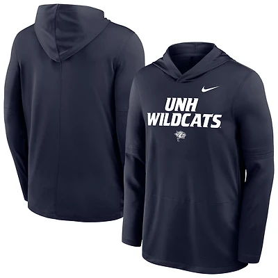 Nike New Hampshire Wildcats Sideline Dri-FIT Lightweight Hooded Top