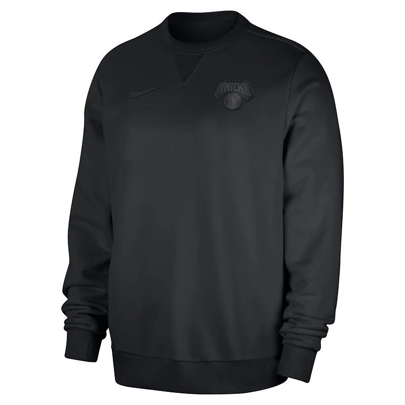 Nike New York Knicks Authentic Standard Issue Travel Dri-FIT Pullover Sweatshirt